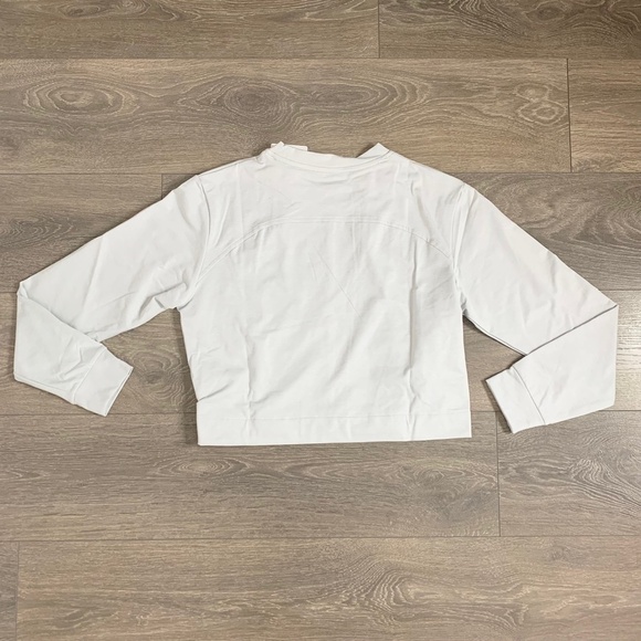 Puma Train Cloudspun Crew Neck Sweater Nimbus Cloud Heather Grey Size XS - Picture 15 of 15